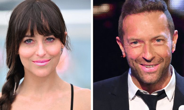 Dakota Johnson und Chris Martin