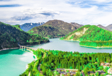 Titel: Das faszinierende Naturparadies Sylvensteinsee – Ein verstecktes Juwel in Bayern 7 Sylvensteinsee