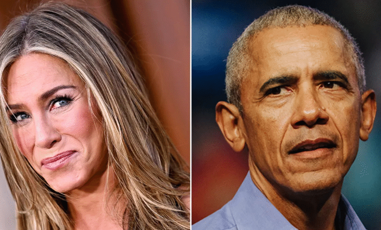 Jennifer Aniston & Barack Obama